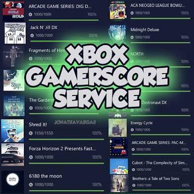 Xbox Gamerscore Service